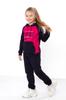 Girls' Insulated Outfit – Printed Hoodie and Cuffed Joggers, Demi-season 6228-023-33-5-1 HC