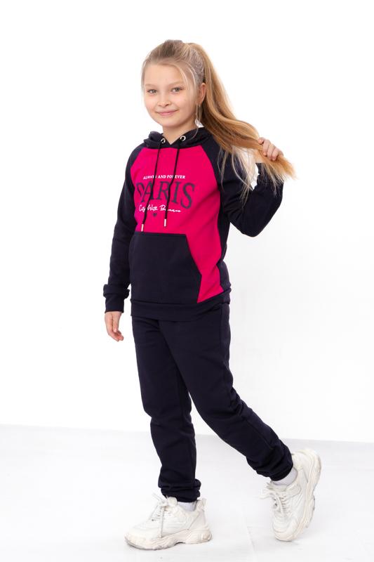 Girls' Insulated Outfit – Printed Hoodie and Cuffed Joggers, Demi-season 6228-023-33-5-1 HC