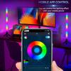 Dimmable RGB Corner Floor Lamp Remote APP Control Multiple Colors Modes Ultra-Thin Dimming LED Mood Light Room Decor