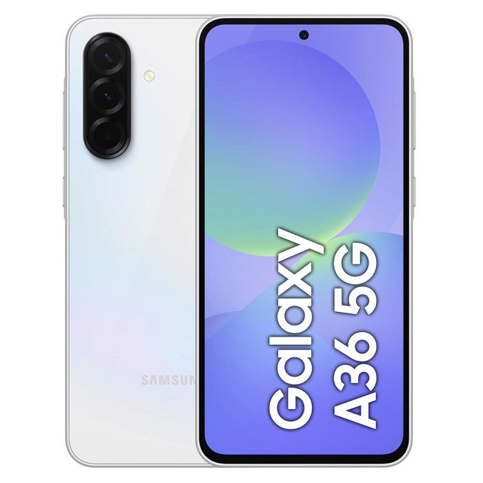 SAMSUNG Galaxy A36 5G Smartphone 6 Go + 128 Go Blanc