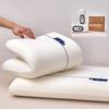 1pc Long Memory Foam Cervical Pillow, Neck Pillow slow Rebound Shape Comfortable Sleeping Pillows Hotel Bedroom Bedding Pillow