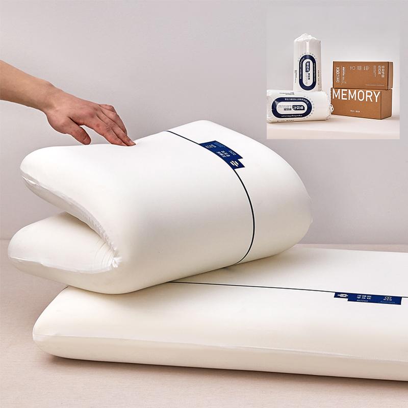 1pc Long Memory Foam Cervical Pillow, Neck Pillow slow Rebound Shape Comfortable Sleeping Pillows Hotel Bedroom Bedding Pillow