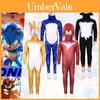 Costum de Rol Sonic The Hedgehog Fabricat din Poliester pentru Cosplay și Distracție la Jocuri