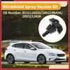 Windshield Washer Nozzle Kit for Nissan Juke with Hose Connector