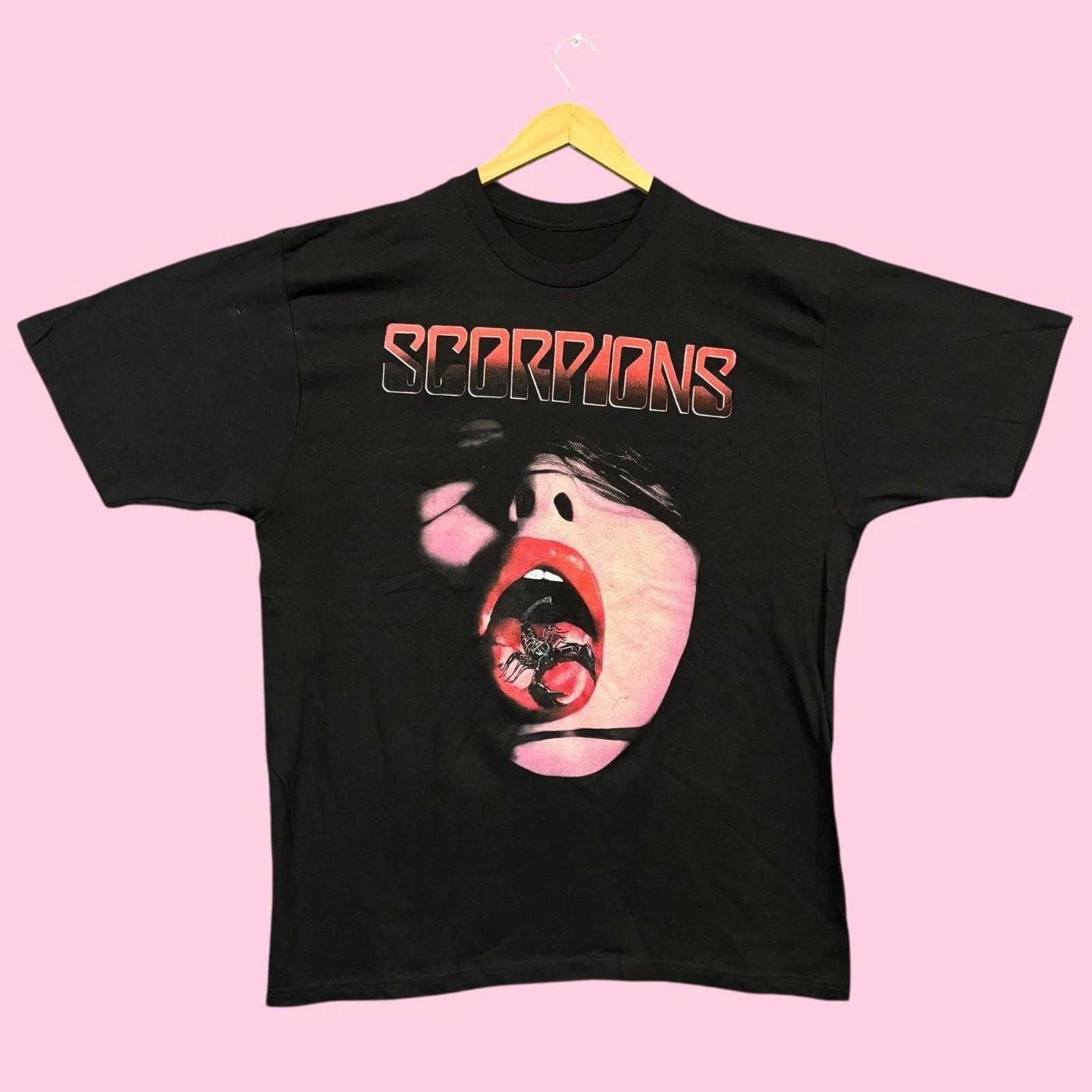 Scorpions Скорпион Заткнул Тебе Рот Футболка Хард-рок Группы XL L