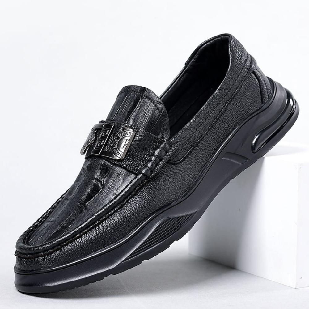 Luxury Genuine Leather Casual Leather Shoes Men Versatile Sheepskin Men's Shoes Loafers Man Leather Dress Shoes Zapatos Hombre