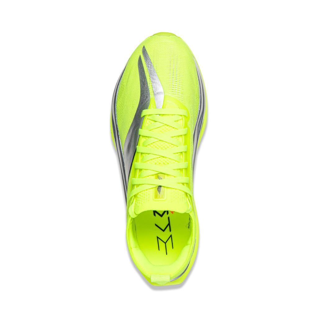 Scarpe da Corsa Li Ning Feidian 6 ELITE Basse con Piastra in Carbonio Unisex Verde Fluorescente Brillante ARMW001-1