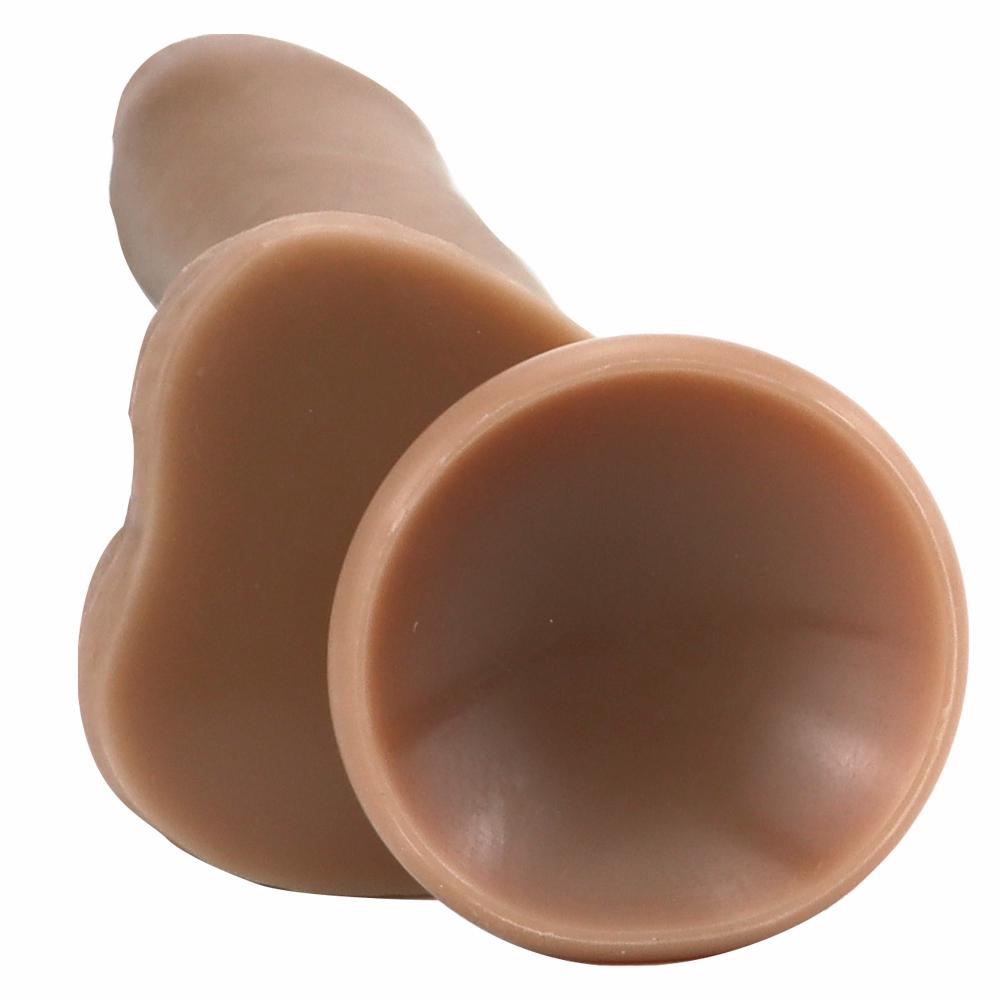 Consolador realista RUNYU prepucio pene consolador de silicona suave pene enorme juguetes sexuales para mujeres Gay