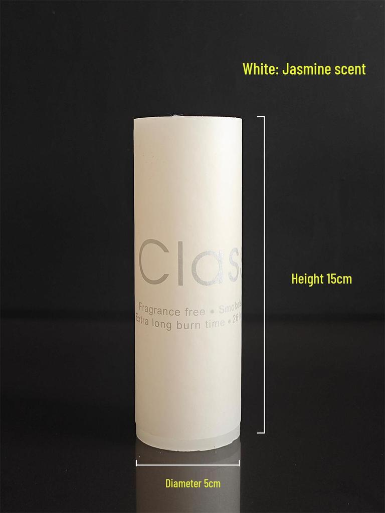 Set of 3 Aromatherapy Candles with Holders – Smokeless, Fragrant, and Ideal for Emergencies or Romantic Occasions.