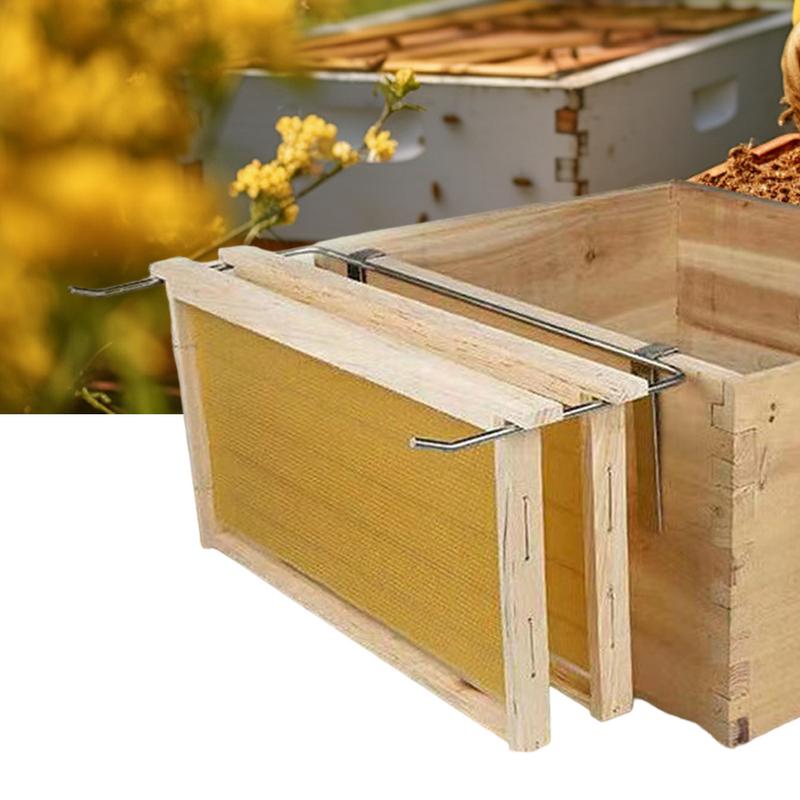 Bee Frame Holder Lightweight Stable Stainless Steel Bee Hive Stand Garden Accessories Beehive Frame Grip For Easy Inspection &