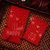 2025 Creative Red Wedding Envelope for Gift Money - Small & Large Sizes