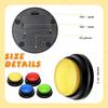 Pet Toys Voice Recording Button  Dog Buttons for Communication Pet Training Buzzer Recordable Talking Button Intelligence Toy