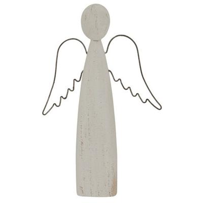 Hill Interiors White Washed Angel Christmas Decoration