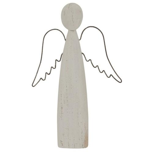 Hill Interiors White Washed Angel Christmas Decoration