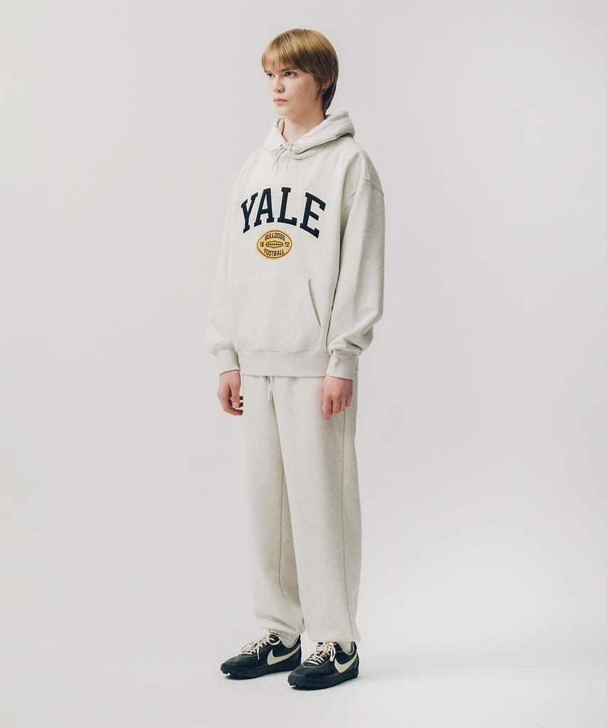 Yale Small Two-Tone Arch Sweatpants_Oatmeal
