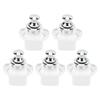 5 Pcs Push Button Latch Zinc Alloy Keyless Cupboard Locks for 14‑16mm Door Thickness