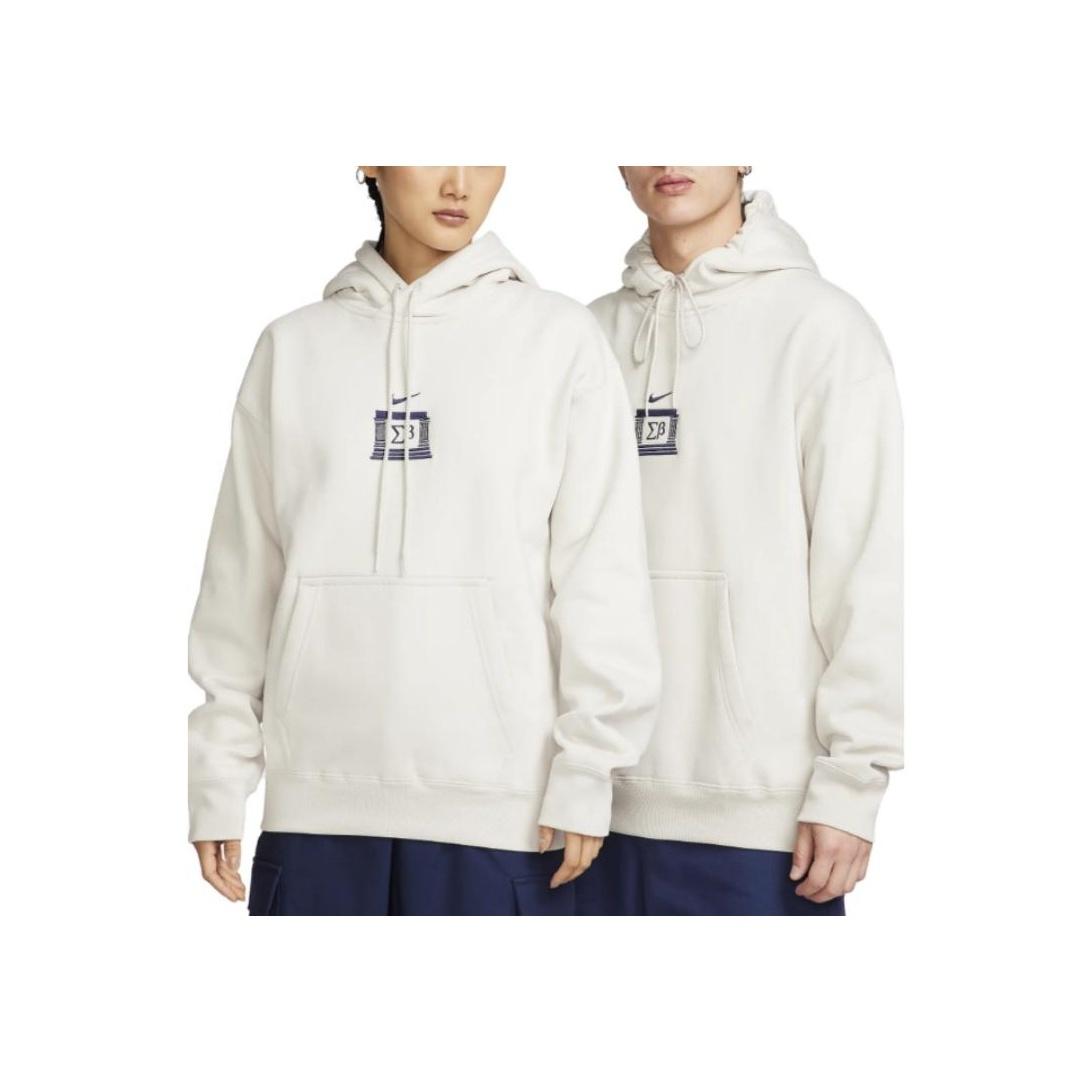 

Nike Повседневная толстовка с капюшоном и длинным рукавом, унисекс, белая FB8631-072 S