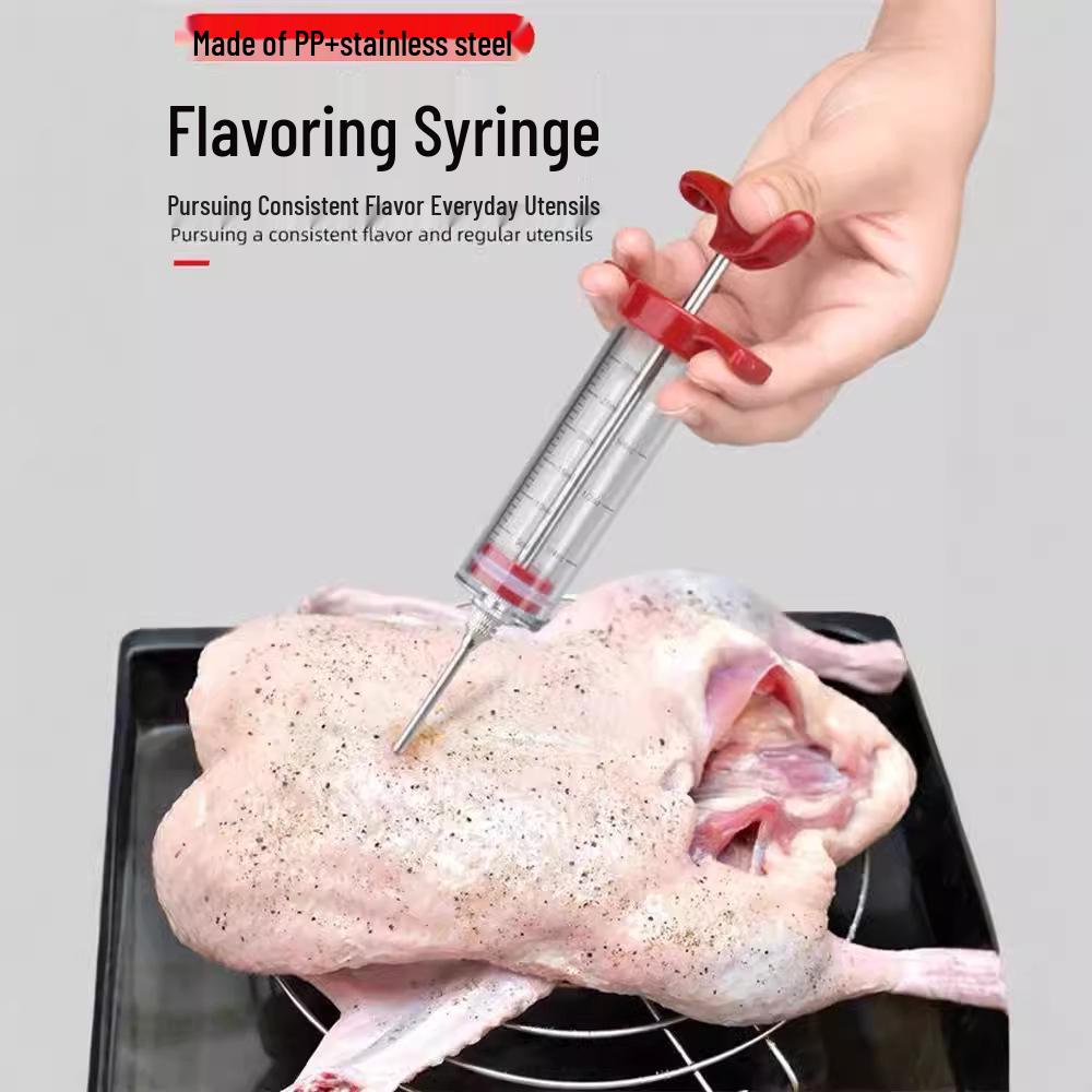 Barbecue Flavor Turkey Marinade Injector Needle for Steak Seasoning