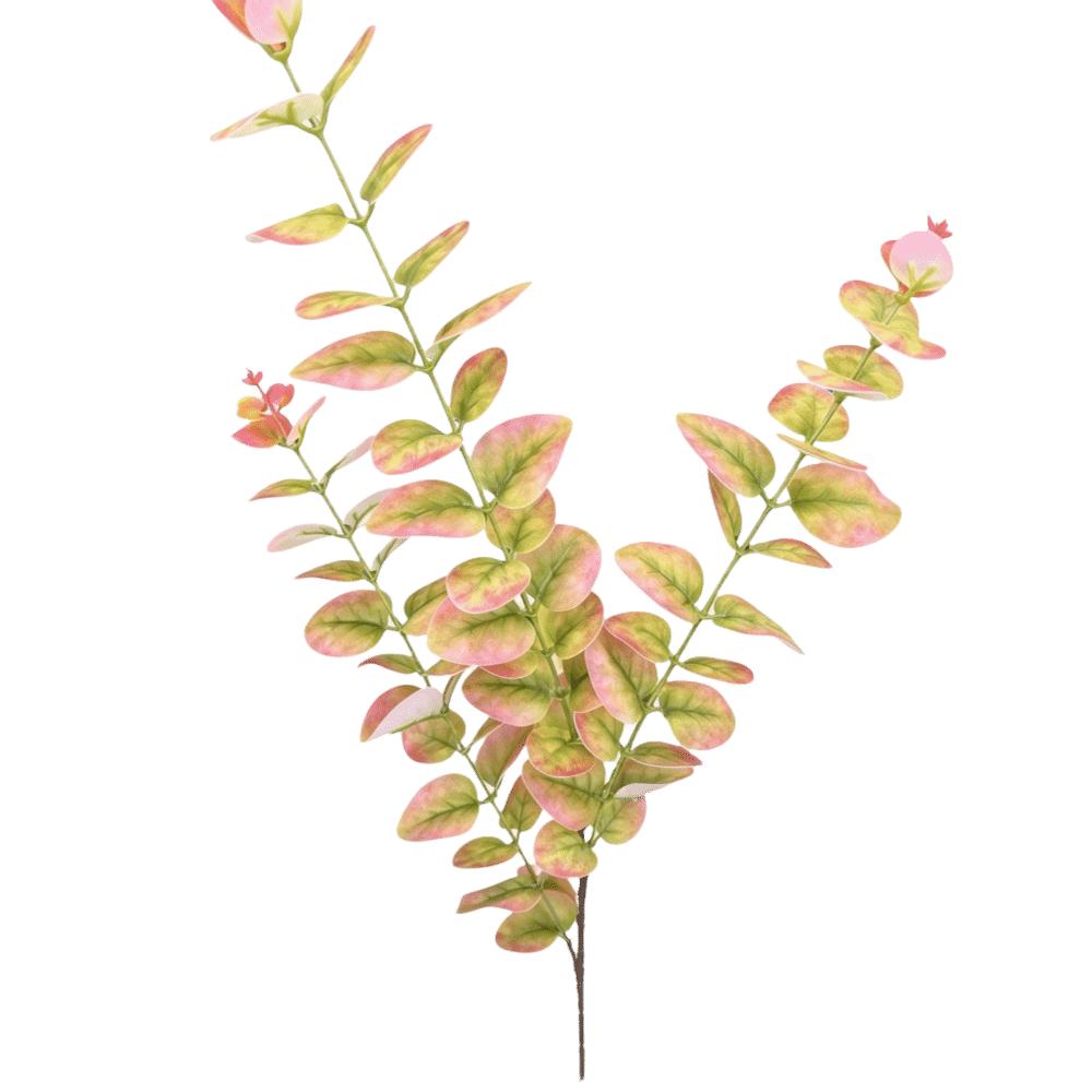 Green Color Artificial Eucalyptus Stems Silk Artificial Flowers  Garden Decoration