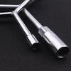 Multifunctional Y-Type Triple Socket Wrench Set for Motorcycles