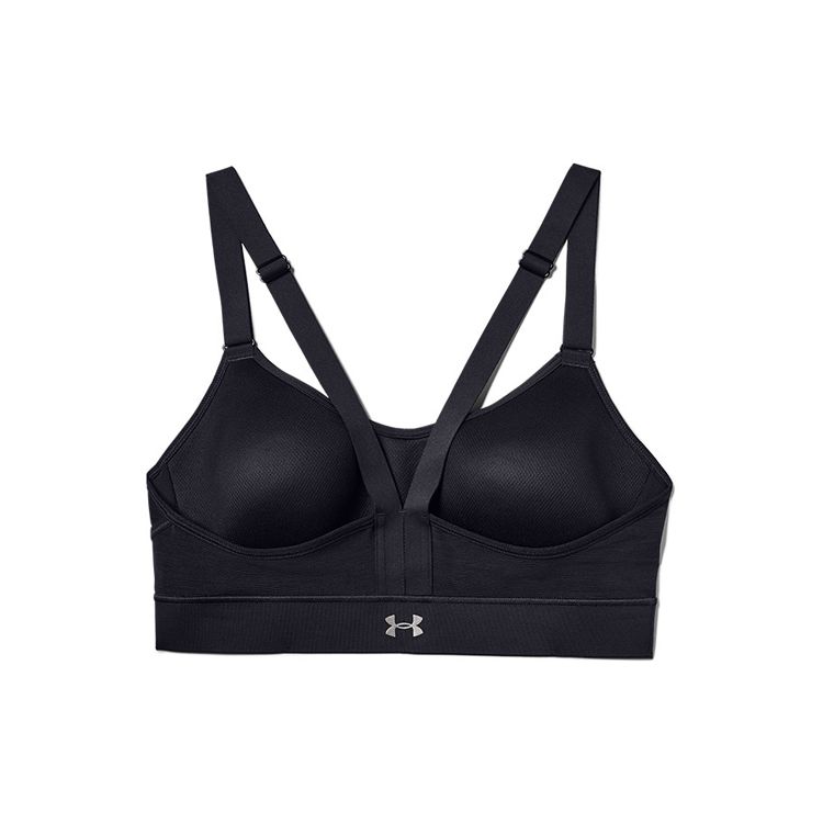 Under Armour UA Padded Training Sports Bra - Medium Support Women Underwear Black 1317098-001