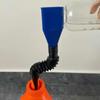 Telescopic Car Refueling Funnel Universal Filter Transfer Funnels Tool Foldable Tool