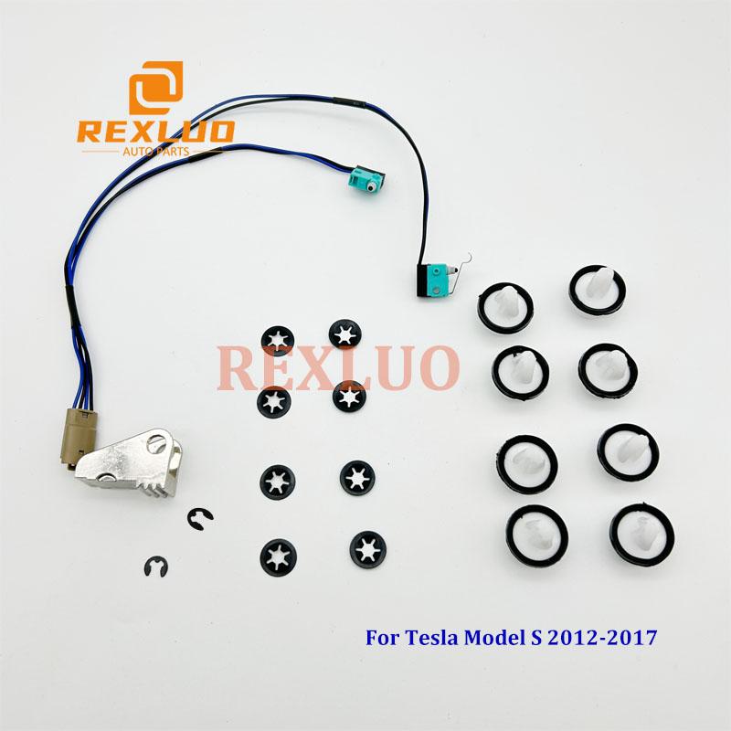 1016009-00-c For Tesla Model S Door Handle Upgrade Repair Kit Microswitch Harness Handle Paddle 1042845-00-B w/Door Panel Clips
