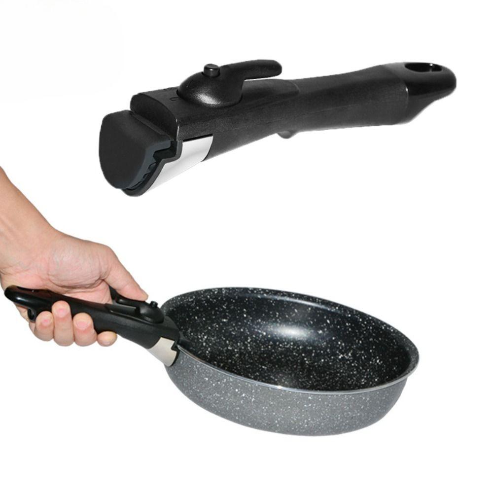 

Universal Detachable Replacement Pot Clip Anti-Scalding Dish Clip Removable Pot Handle Outdoor чёрный