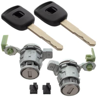 Honda Civic VIII 01-05 cerradura de puerta delantera inserto izquierdo + derecho 2 uds.. conjunto