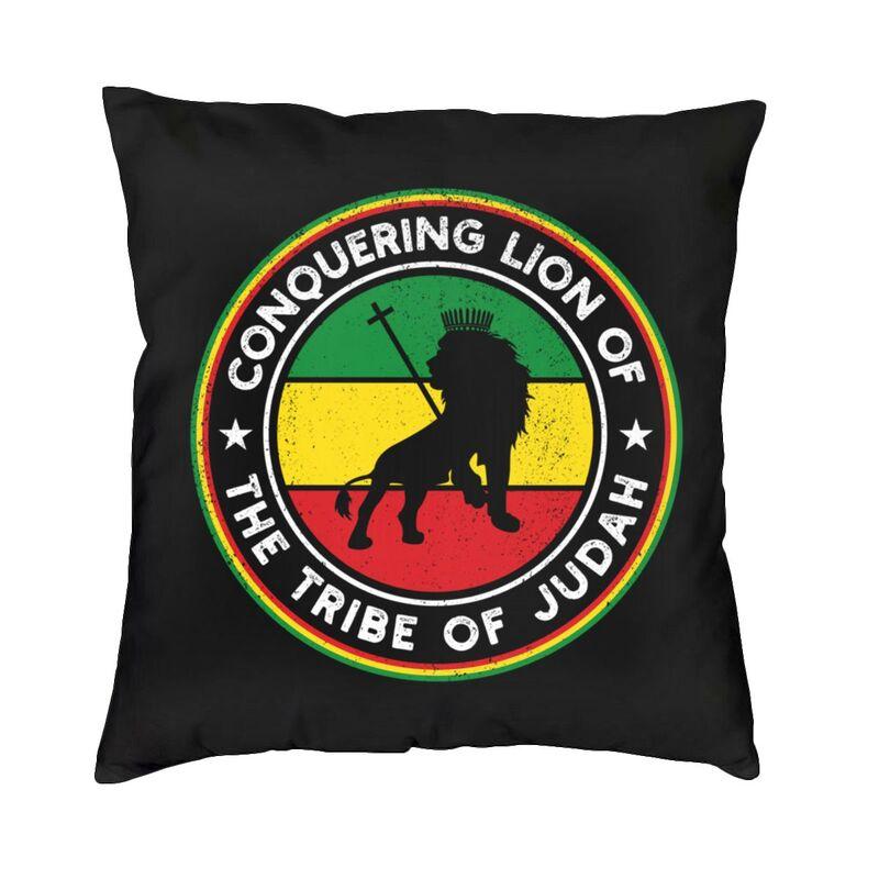

Rastafari Rasta Lion Of Judah Cushion Cover 45x45cm Decoration 3D Print Throw Pillow Case for Living Room Two Side 30x30cm 12x12in