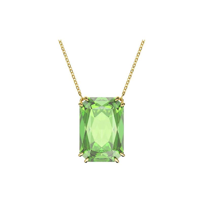 Swarovski Millenia pendant octagonal cut, green, gold-tone green 5619491