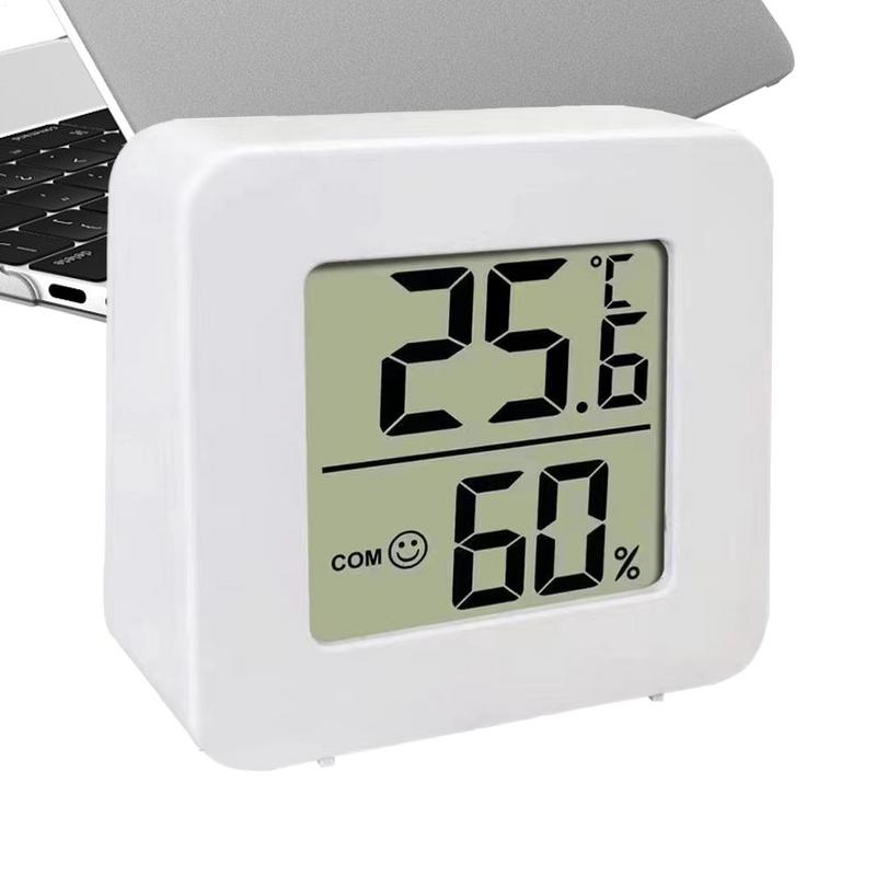 Temperature and Humidity Gauge Room Humidity Monitor Hygrometer Temperature Meter Small Hygrometer LCD Display Gauge for Home