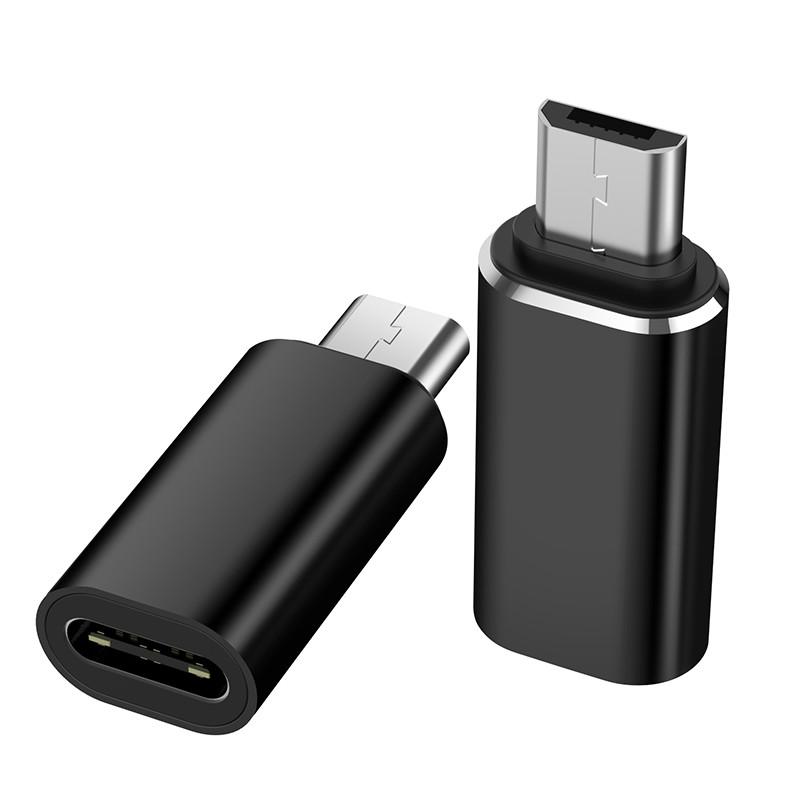 Adapter typu C USB C na kabel Micro USB Stop Micro USB męski na typ C żeński adapter konwerter złącze do tabletu telefonicznego