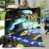 Jojo's Bizarre Adventure  Anime Soft Plush Blanket,Flannel Blanket Throw Blanket for Living Room Bedroom Bed Sofa Picnic Cover