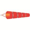 150cm Orange/Red Airport Windsock Rip-Stop Polyester Wind Measurement Sock Bag