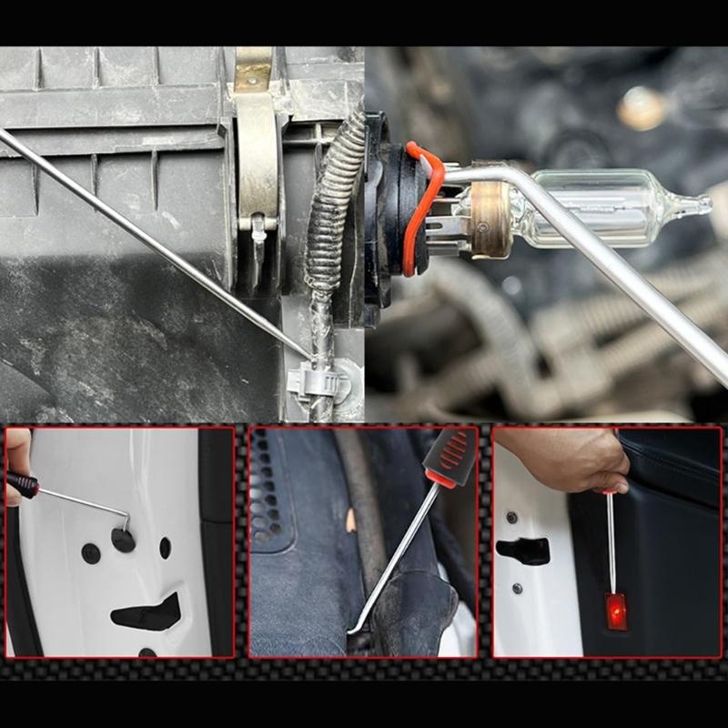 4-teiliges Dichtungsentferner-Werkzeugset aus Zinklegierung, geeignet für professionelle Mechaniker und Motorradwartung, ergonomisches Design