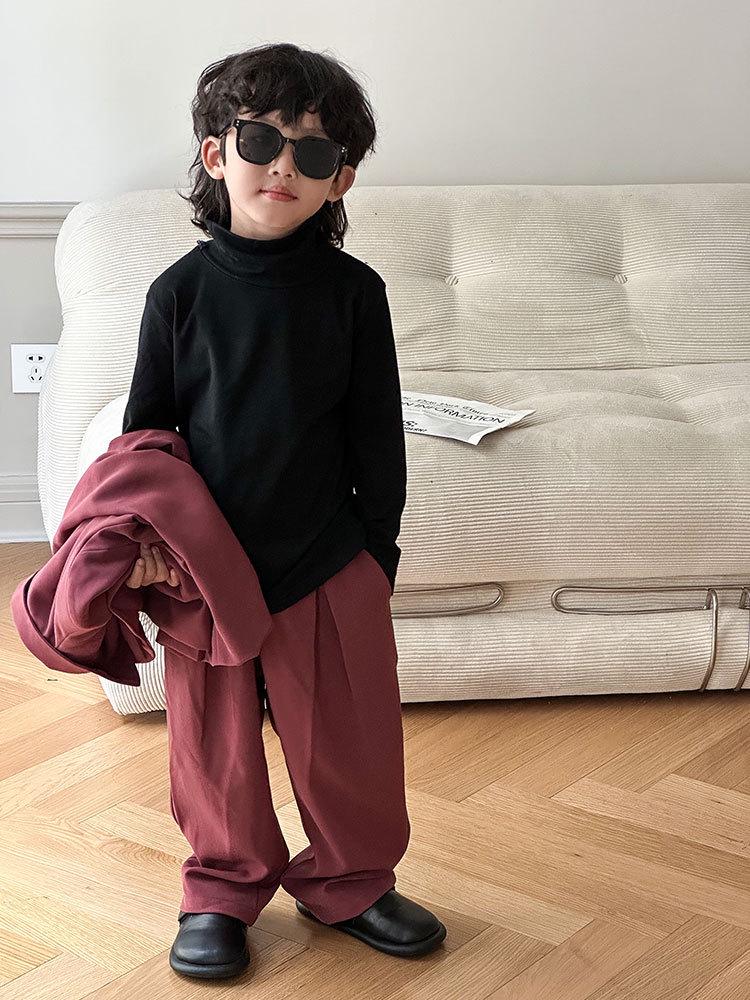 Boys' Stylish Blazer Set - Spring/Autumn Casual Suit for Runway and Performance