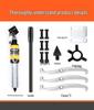 Three-Jaw Hydraulic Puller, Integrated Wheel Puller, Manual Hydraulic Puller