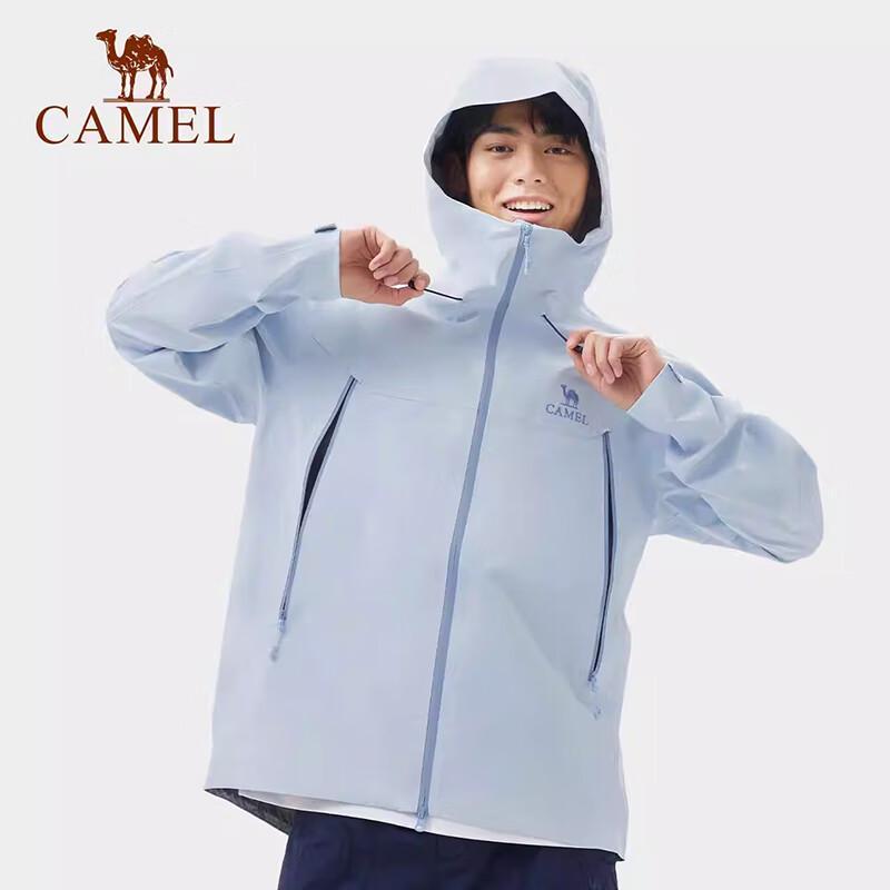 Camel Wang Junkai Series Unisex 3-Layer Waterproof Hardshell Trekking Jacket