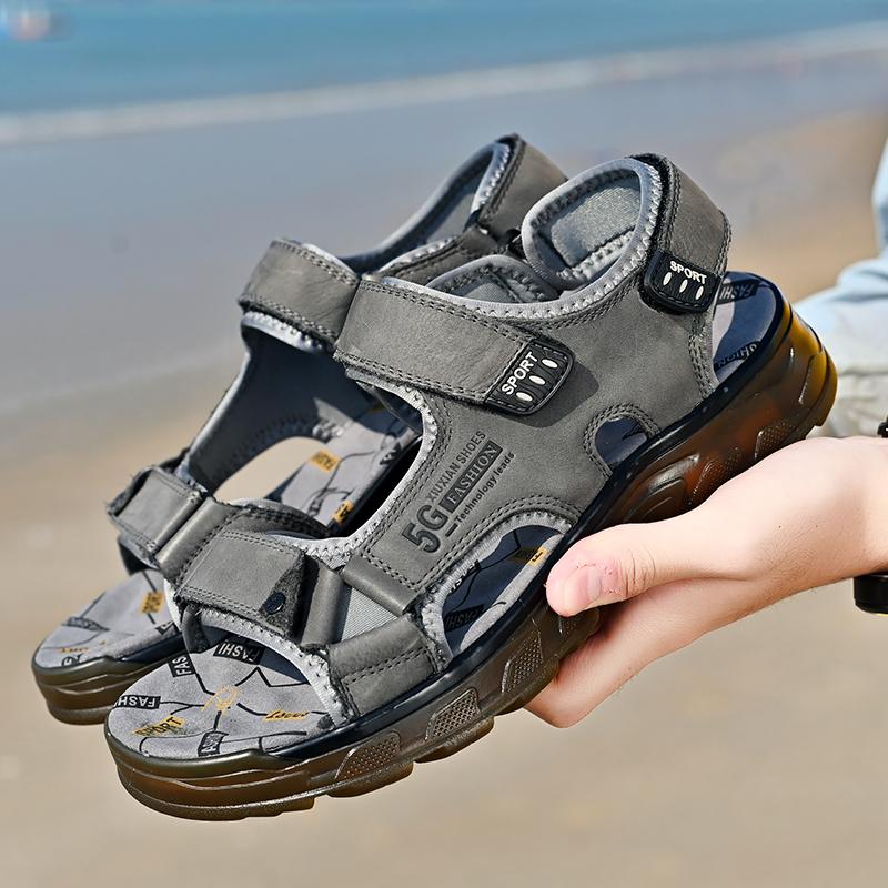 Summer Outdoor Sandals Men Beach  Casual ShoesBreathable Comfortable Sandals Hiking Shoes Men