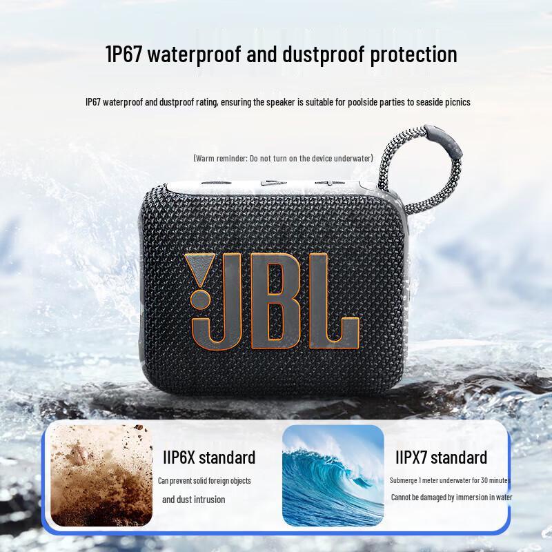 JBL GO 4 Portable Bluetooth Speaker