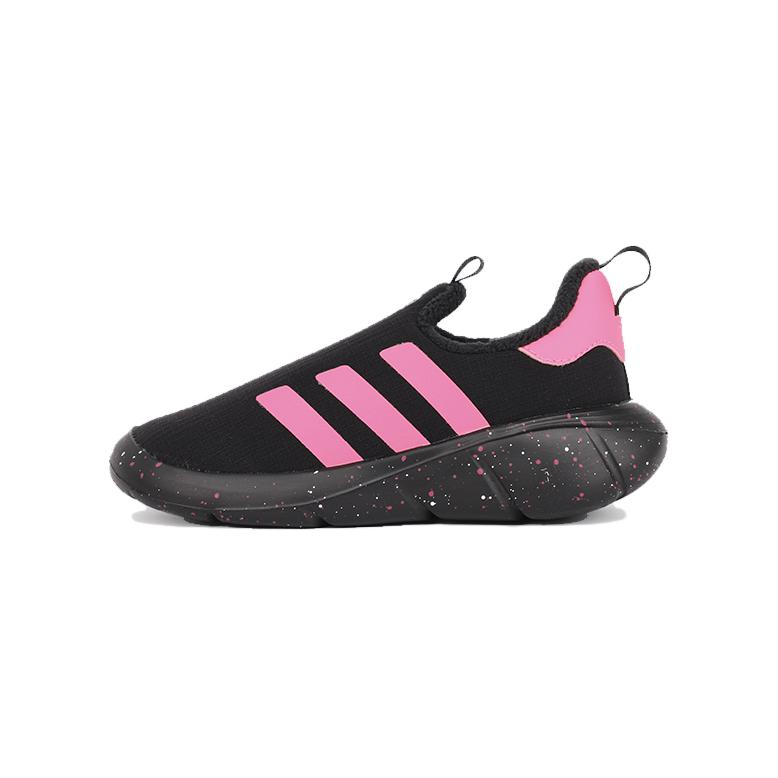 

Adidas Monofit Tr I Мягкая подошва Удобные низкие кроссовки для ходьбы Детская обувь Черный Розовый IG4932 25