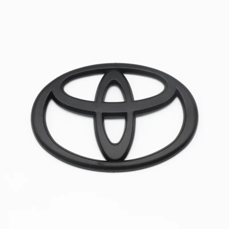 Toyota Logo Merke Foran og Bak Logo Klistremerker For Toyota RAV4 Camry Corolla Ralink Yaris Ruizhi Highlander Bagasjerom Logo Klistremerker