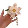 1pc Under the Moon Flower Dai Super Fairy Sweet Hair Clip Pink Magnolia Hair Clip Atmosphere Headwear New Grab Clip