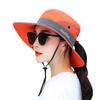 Sommer Damen Outdoor Sonnenhut Zopfloch Fischerhut Sonnenschutz Sonnenhut atmungsaktiv Bergsteigerhut Eltern-Kind-Modell