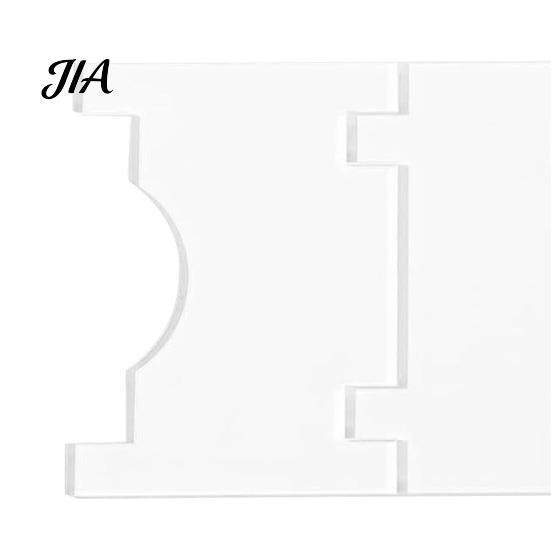 Verstellbarer Sofapuffer 2/4 Sets Klarer Acryl-Möbelwandpuffer, Couchbett-Stopper, Wohnzimmerzubehör Risiken durch Heizung vorbeugen, Platz halten &