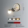 Modern Children Wall Lamp LED Star Projector Decorate Kids Wall Light Bedroom Space Creative Astronaut Sconces Indoor Lighting