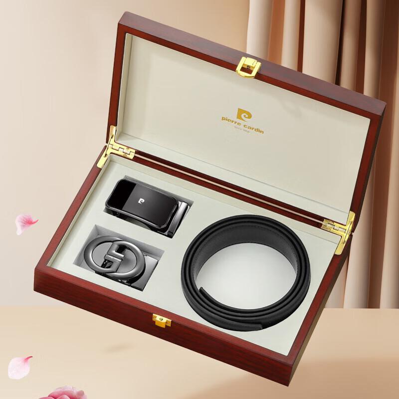 

Pierre Cardin Men s Genuine Leather Belt Gift Set 110cm