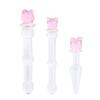 Glass Crystal Butt Plug & Massage Stick for Couples