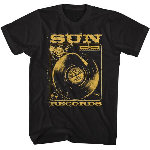 Sun RecordsRecord Player T-ShirtBlack Unisex T-Shirt XXXXL